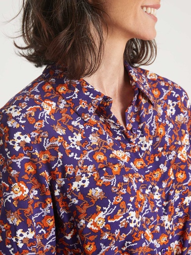 Robe chemisier toute boutonnée