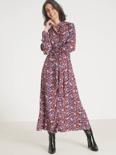 Robe chemisier toute boutonnée