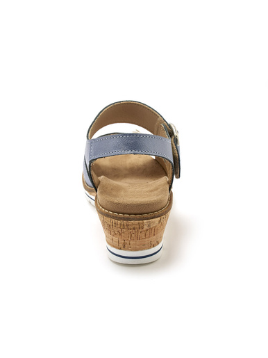 Sandales double scratch semelle amovible - Pédiconfort - 