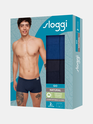 Lot de 2 boxers GO Natural
