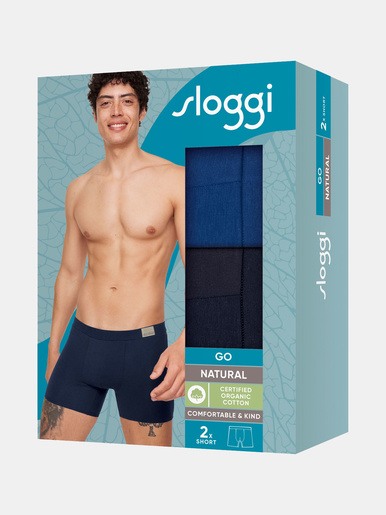 Lot de 2 boxers GO Natural Short