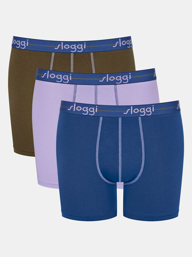 Lot de 3 boxers Start Short - Sloggi - Assortis
