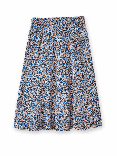 Jupe évasée en maille douce