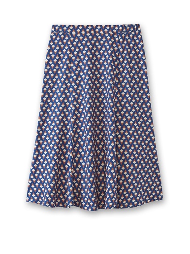 Jupe évasée en maille douce