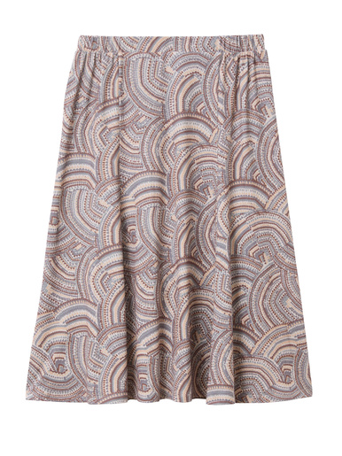 Jupe ample midi