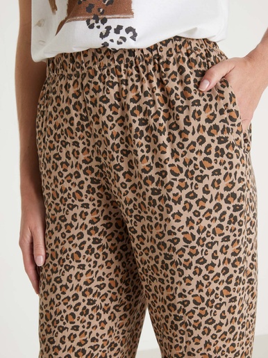 Pantalon entièrement élastiqué