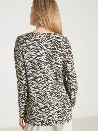 Tee-shirt en maille émerisée