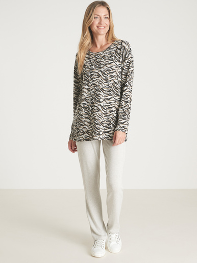 Tee-shirt en maille émerisée