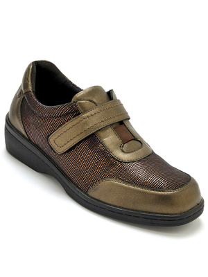 Derbies pieds sensibles à scratch