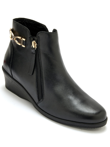Boots double zip aérosemelle® amovible
