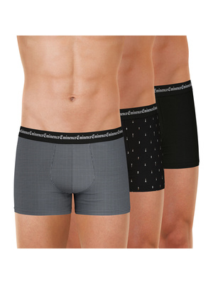 Lot de 3 boxers Business Print