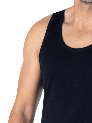 Lot de 2 maillots de corps sans manches