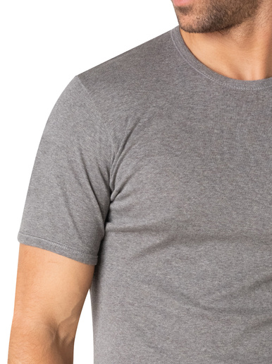 Lot de 2 maillots de corps col rond