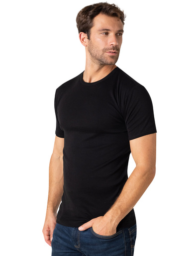 Lot de 2 maillots de corps col rond