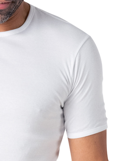 Lot de 2 maillots de corps col rond - Eminence - Blanc