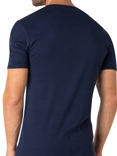 Lot de 2 maillots de corps col rond