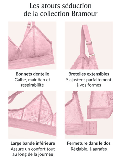 Bralette Bramour Gramercy Dentelle Luxe