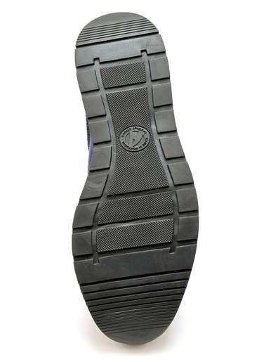 Baskets zip et lacets semelle amovible