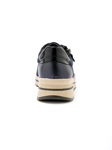 Baskets zip et lacets semelle amovible