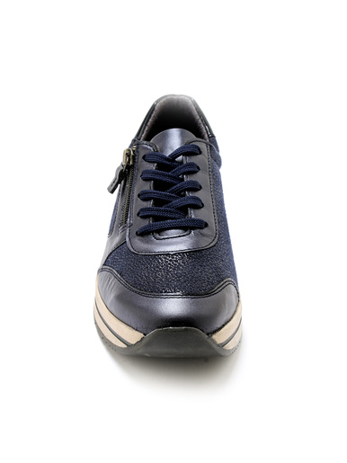 Baskets zip et lacets semelle amovible