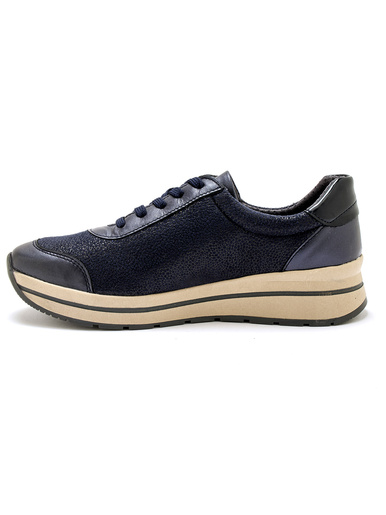 Baskets zip et lacets semelle amovible