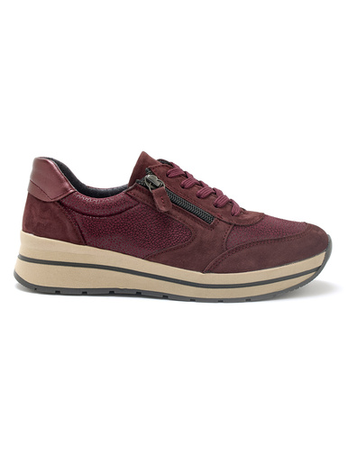 Baskets zip et lacets semelle amovible