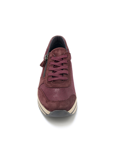 Baskets zip et lacets semelle amovible