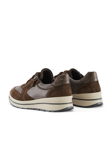 Baskets zip et lacets semelle amovible