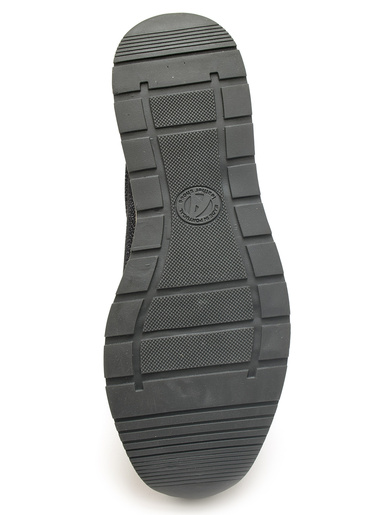 Baskets zip et lacets semelle amovible