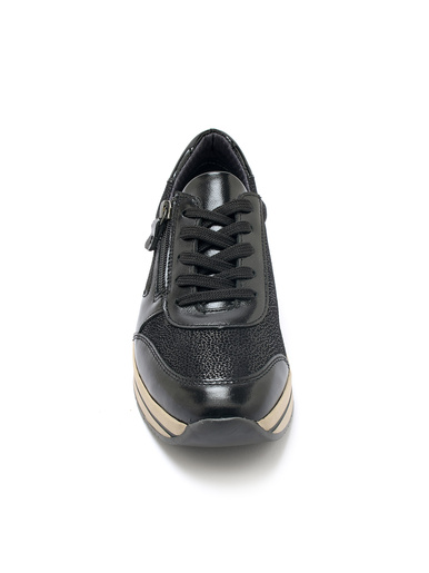 Baskets zip et lacets semelle amovible
