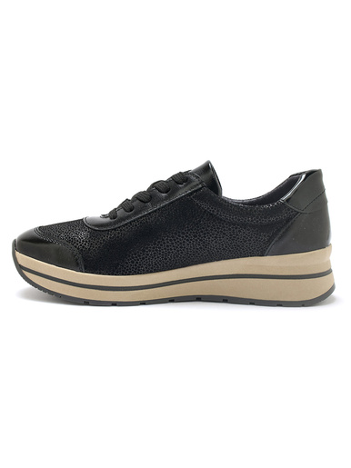 Baskets zip et lacets semelle amovible