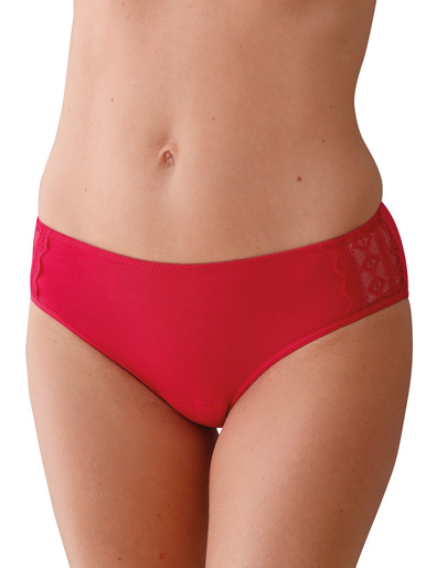 Culotte midi anti-fuites - Naturana - Rose