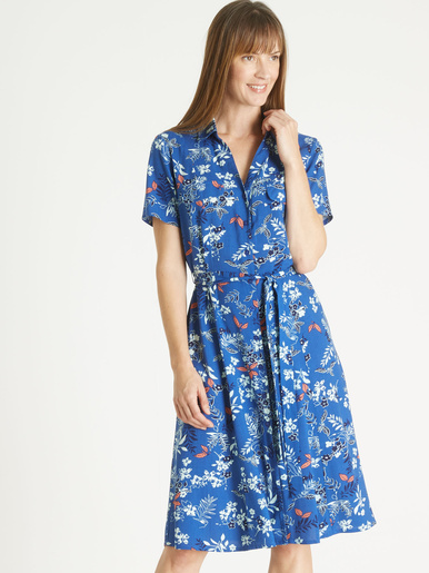 Robe chemisier toute boutonnée