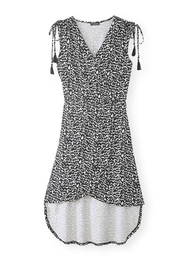 Robe sans manches en maille jersey