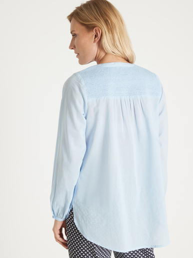 Blouse en voile de coton