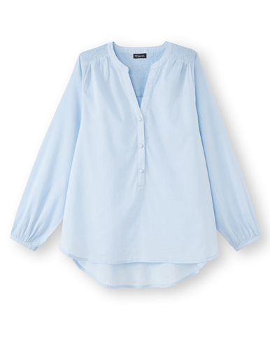 Blouse en voile de coton