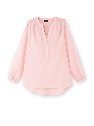 Blouse en voile de coton