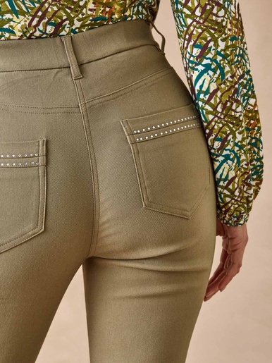 Tregging stretch taille élastique