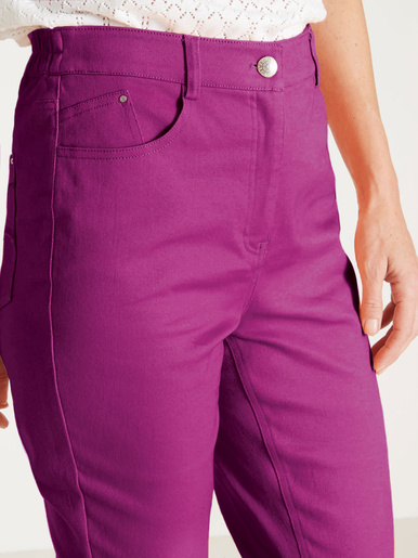 Pantalon 5 poches coupe droite