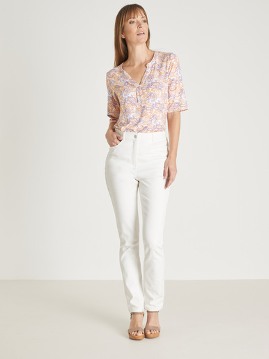Pantalon 5 poches coupe droite