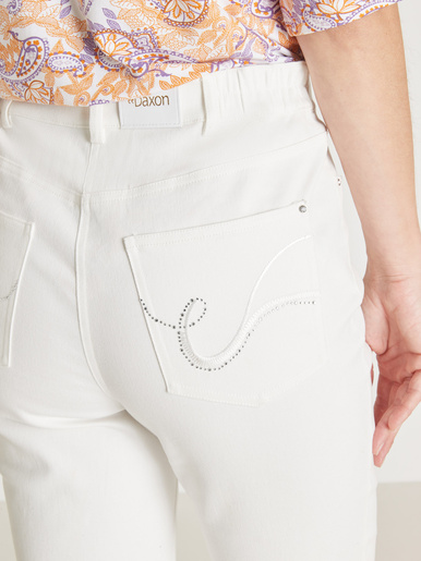 Pantalon 5 poches coupe droite