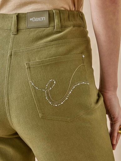 Pantalon 5 poches coupe droite