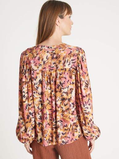 Blouse manches bouffantes