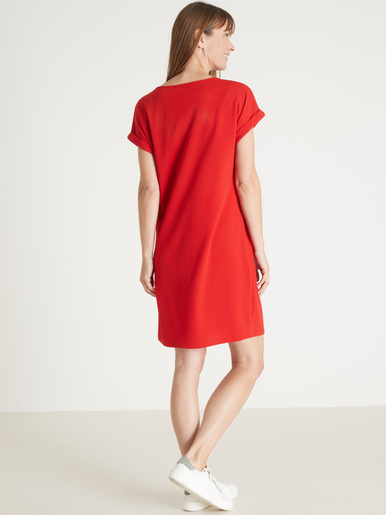 Robe housse en maille
