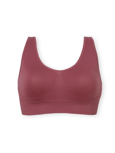 Lot de 2 brassières + 1 gratuite - Daxon - Rose + noir + chair