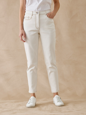 Jean 7/8ème taille haute