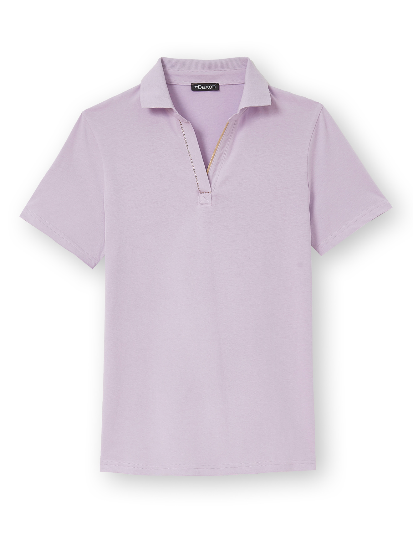 Tee-shirt col polo - Daxon - Parme