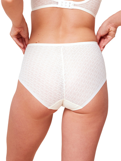 Culotte Signature Sheer Maxi EX - Triumph - Blanc cassé