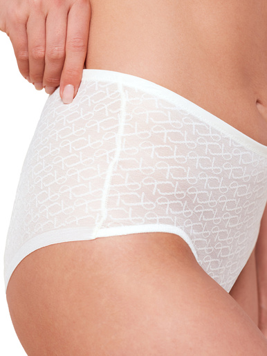 Culotte Signature Sheer Maxi EX - Triumph - Blanc cassé