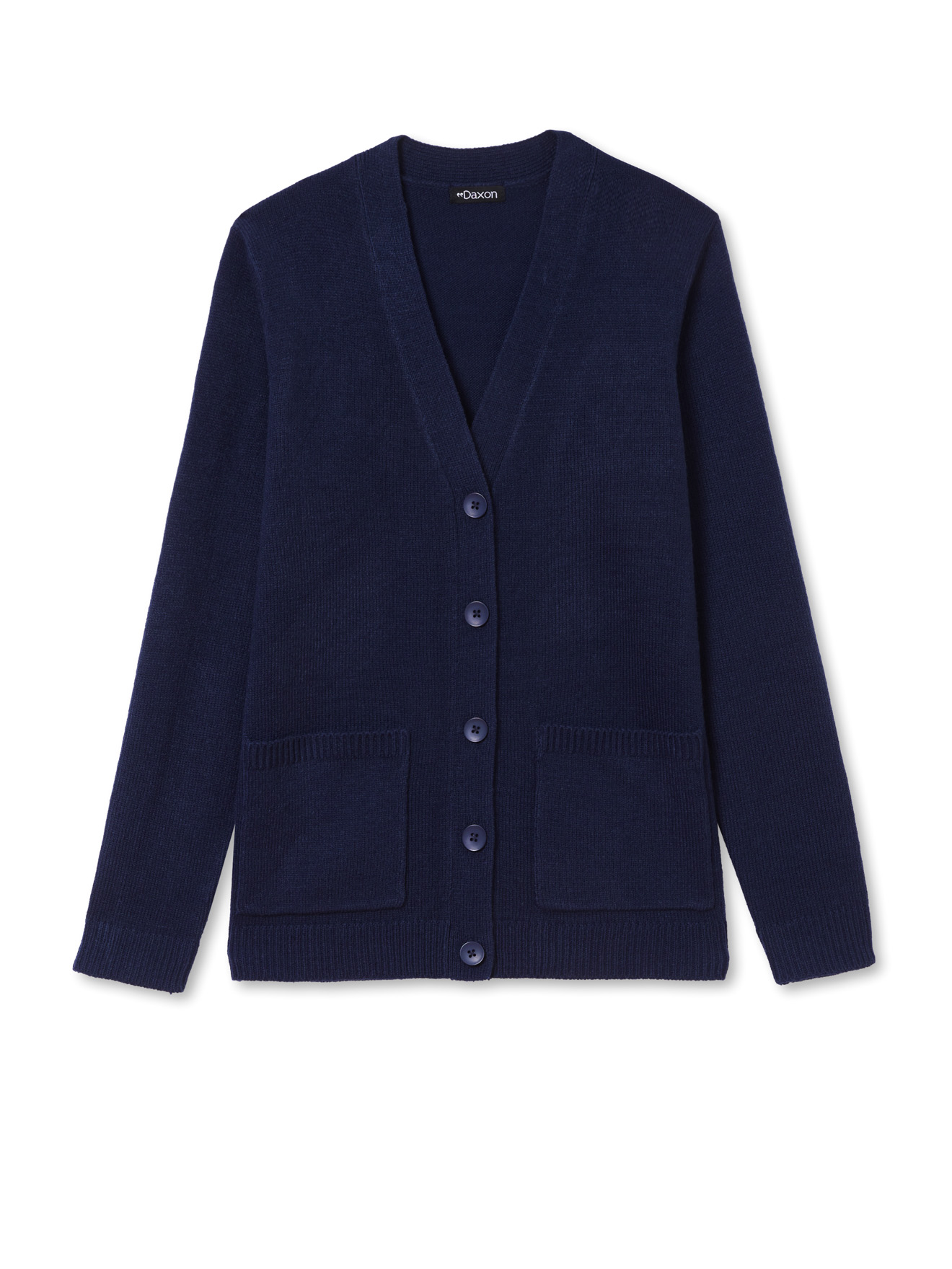 Gilet intemporel manches longues - Daxon - Bleu marine